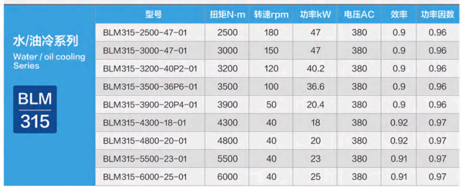 water/oil cooling motor