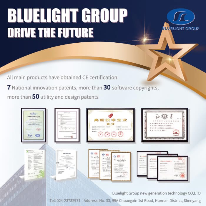 Bluelight Group | Soluções inteligentes de controle de elevadores e tração sem engrenagens para mercados globais