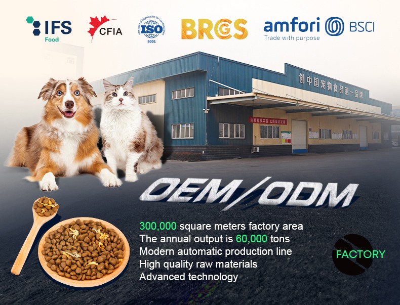 OEM Cat Food Factory