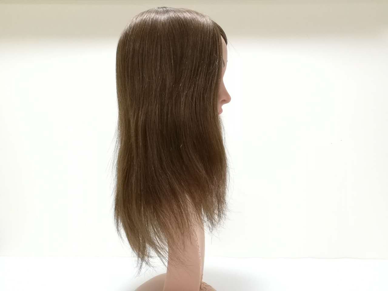 Sistema di capelli per l'integrazione dei capelli umani della linea PE per le donne
