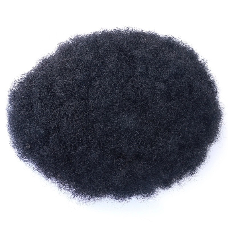Posticci Afro Mono fatti a mano al 100% per uomini neri