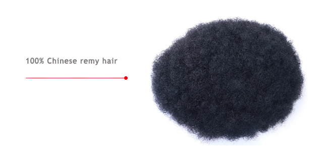 black curly toupee for men