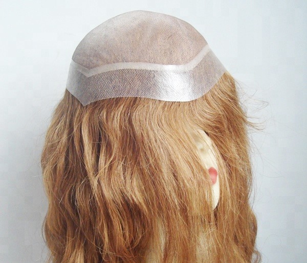 Remy Long Hair Mono Top Poly Around Capelli pezzi per le donne