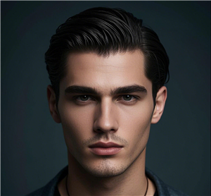 HXTL Supply Full Lace Human Hair Breathable Hair Pieces for Man