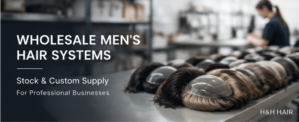 Wholesale Men's Hair Systems for Professionals