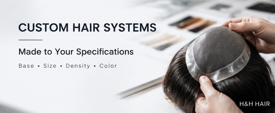 Custom Hair Systems Made to Your Specifications