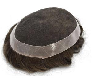 Französische Spitze mit hauchdünnen Haaren für Männer