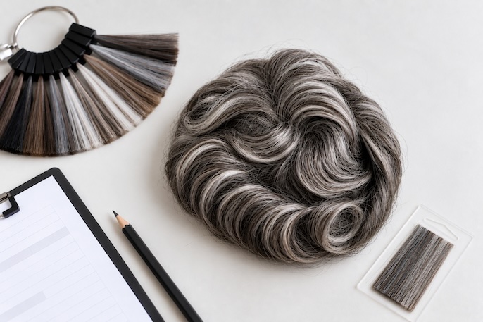 Synthetic vs Human Grey in Men's Hair Systems: What Salons Should Specify