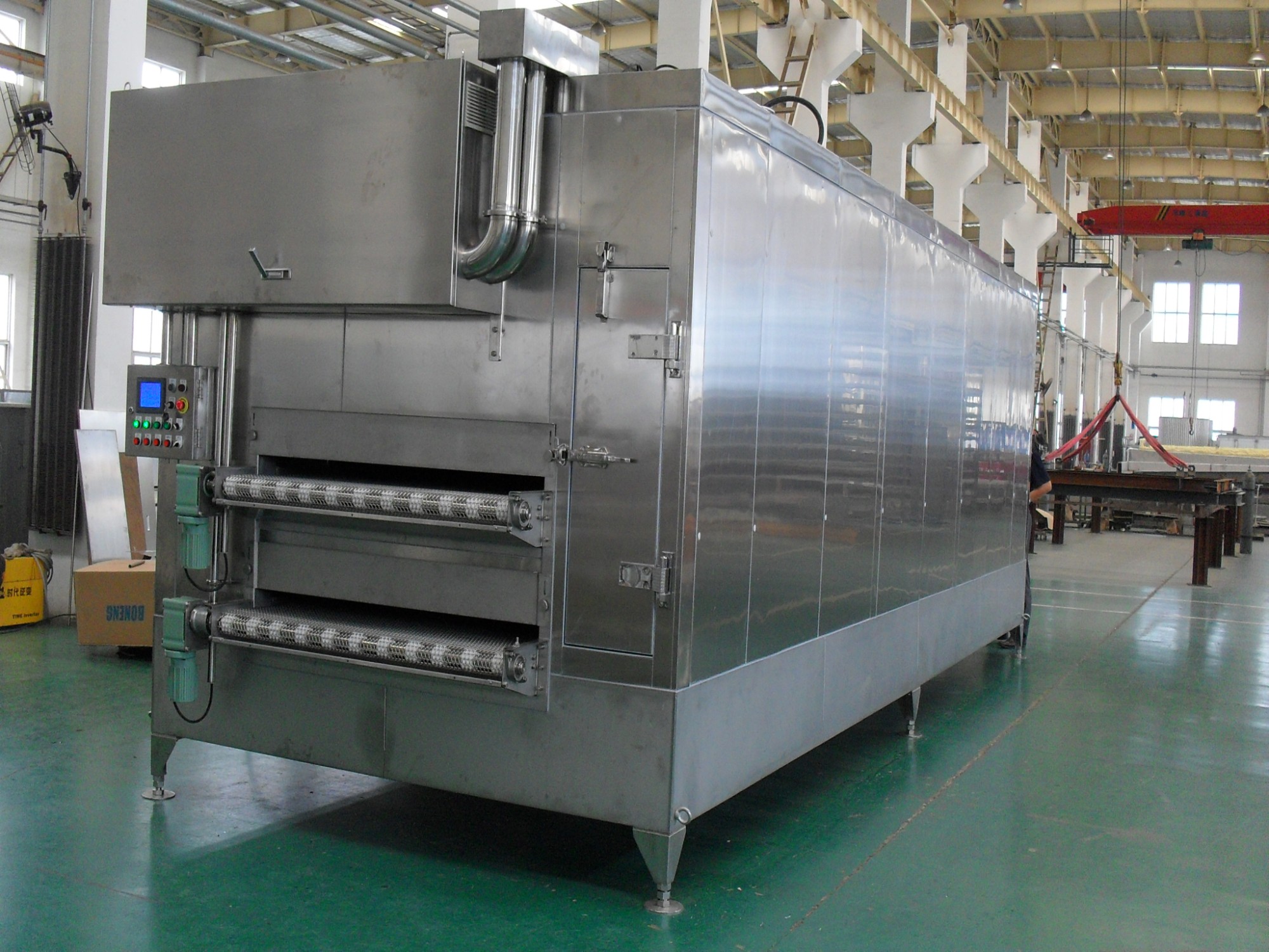 Good Price Mesh Belt Tunnel Freezer For Fish Fillet