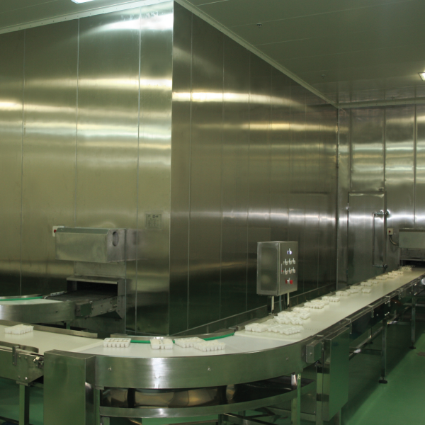 Productivitate ridicată 2000 kg/h Congelator spiralat IQF