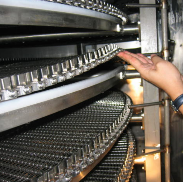 500kg/h -1500kg/h Spiral Freezer
