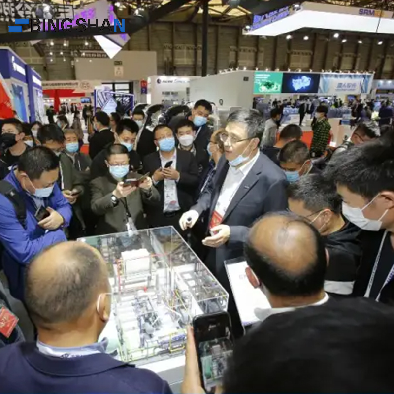 14 întreprinderi ale BINGSHAN GROUP au apărut în 2021 expoziția de refrigerare din China (Shanghai)