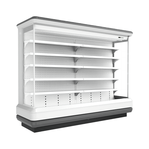 Commercial Multideck Supermarket Refrigerator for Fresh Vegetable and Fruit Display