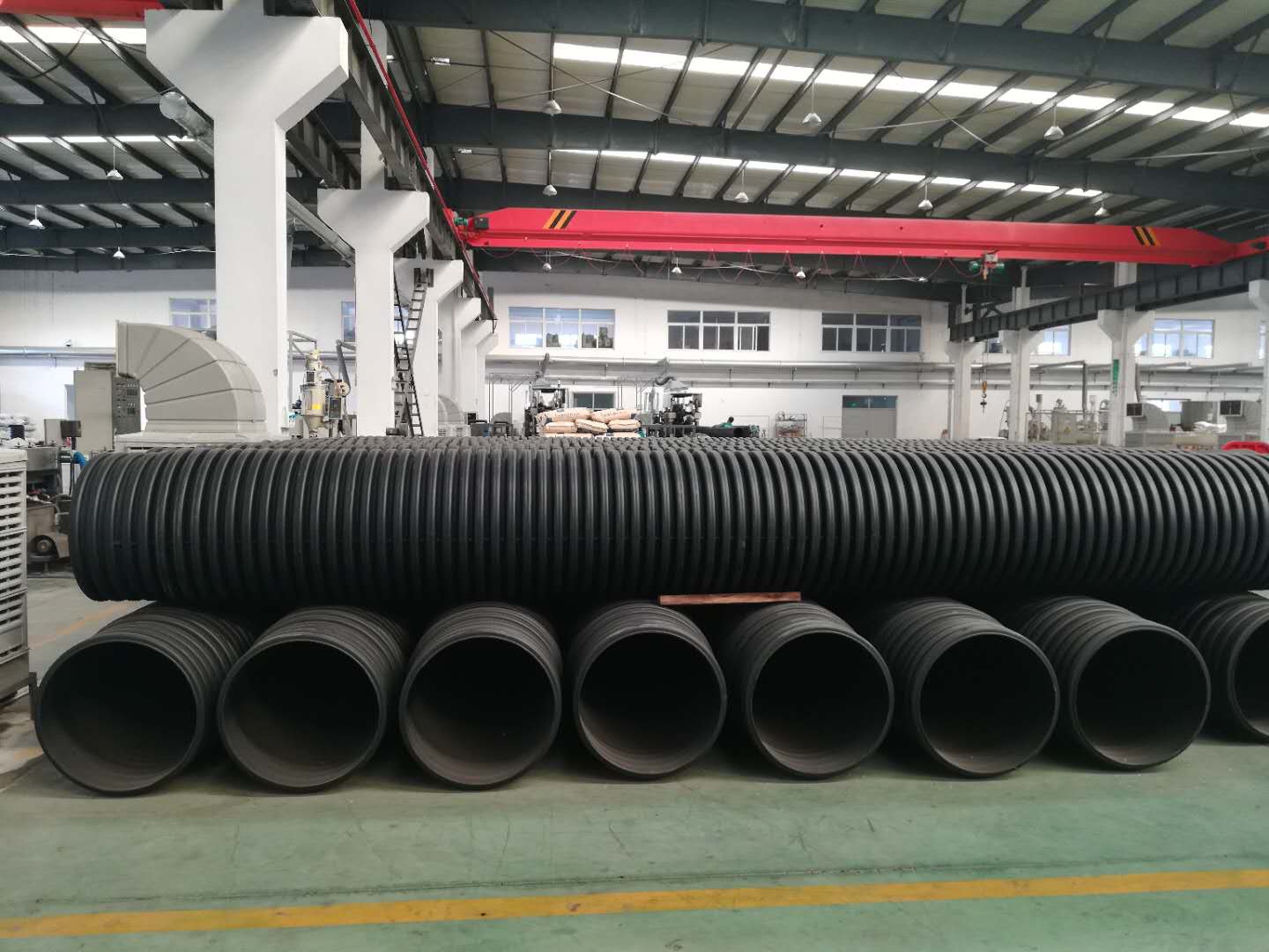 dual wall drainage pipe