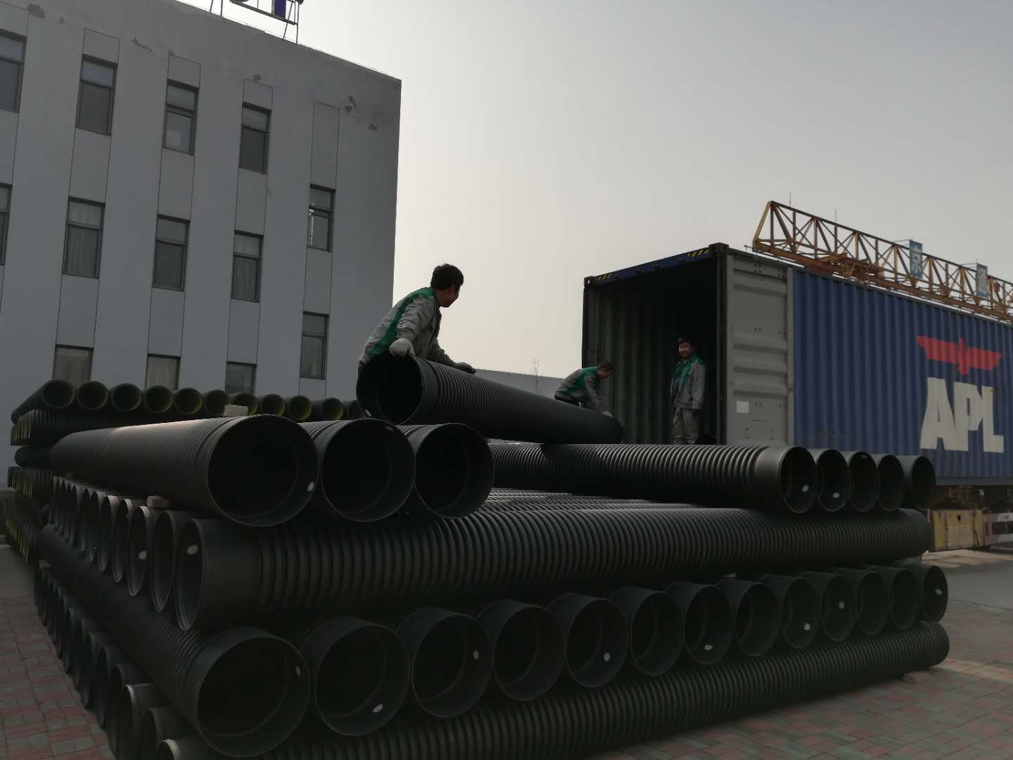 double wall corrugated pipe manufacturer