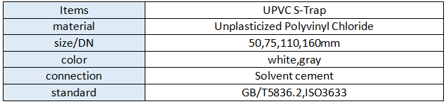 UPVC Pipe Fittings