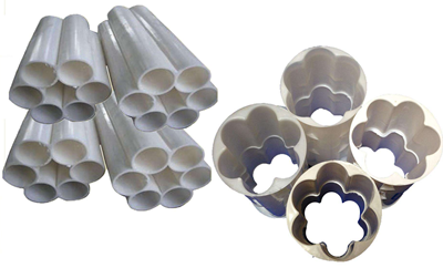 Several holes PE Pipe for electrical cable
