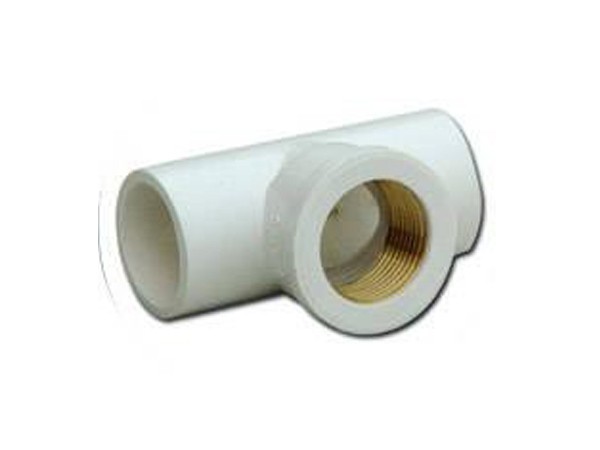 Factory Supply UPVC Pipe Fittings Brass Female Tee