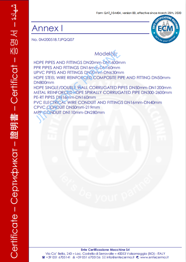 CE प्रमाणपत्र -2