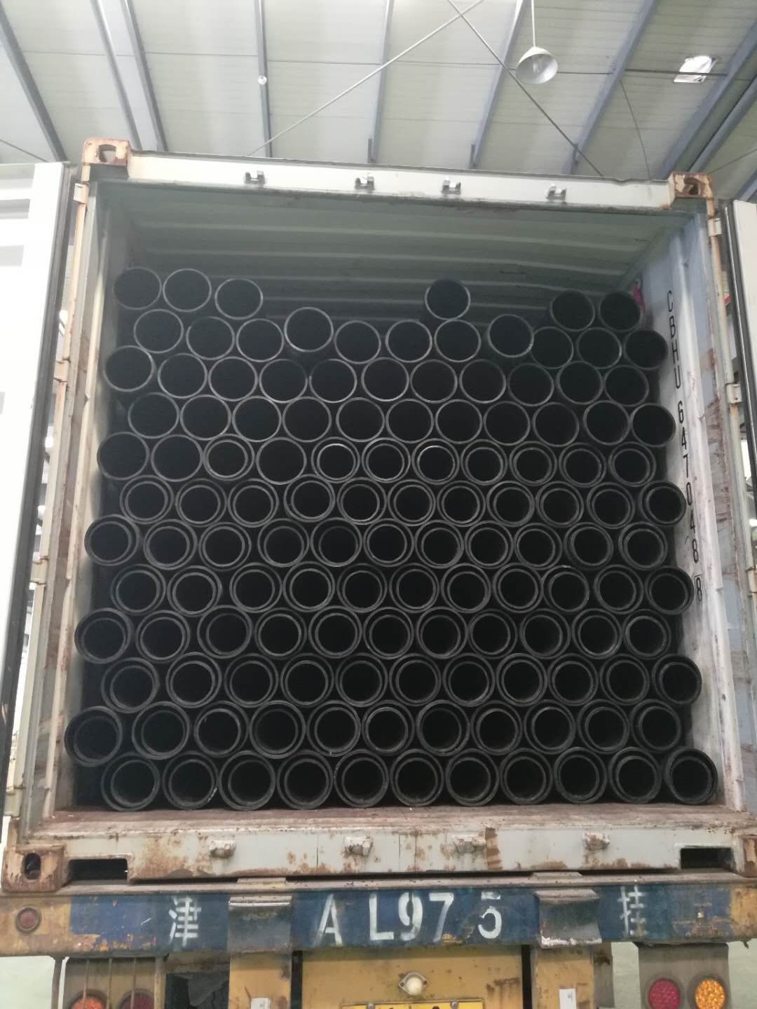 Tubería JINGTONG HDPE exportada al mercado de Filipinas