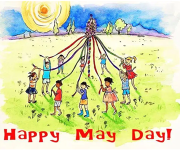 Primero de mayo de vacaciones