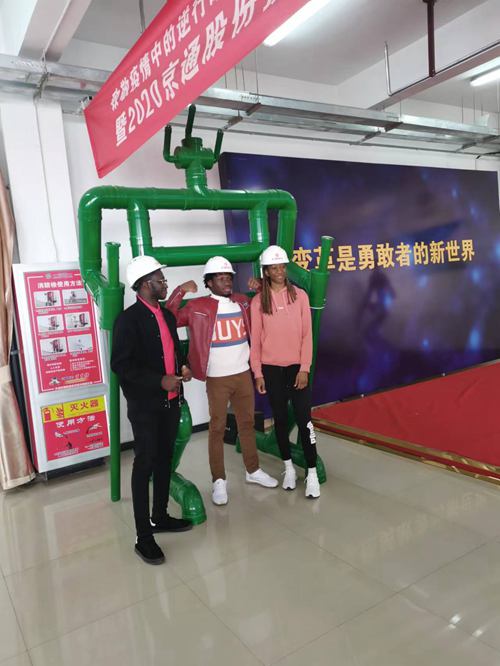 ¡Amigos de África de visita!