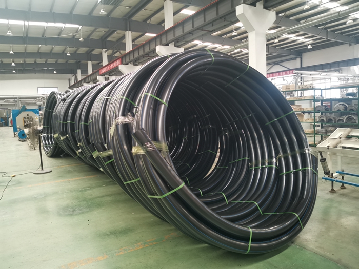 Tubo rodante de HDPE de 110 mm