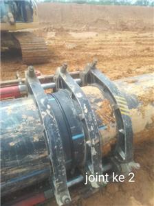 Tuyau HDPE de 630 mm installé en Indonésie