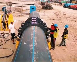 Tubo in HDPE installato in Bangladesh
