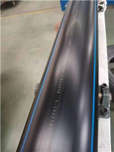 Tuyau EN12201 HDPE pour le projet d'eau potable en Afrique