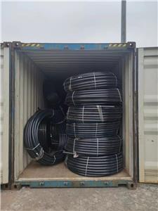 Tubería enrollada de HDPE enviada a África