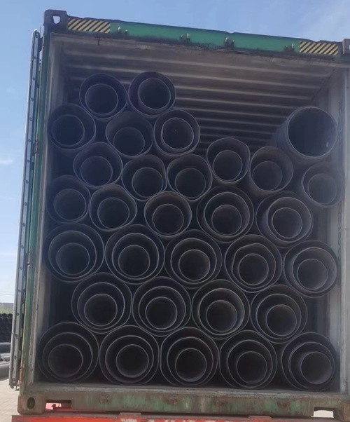 HDPE Culvert Pipe be Shipped to Canada for Drainage Project