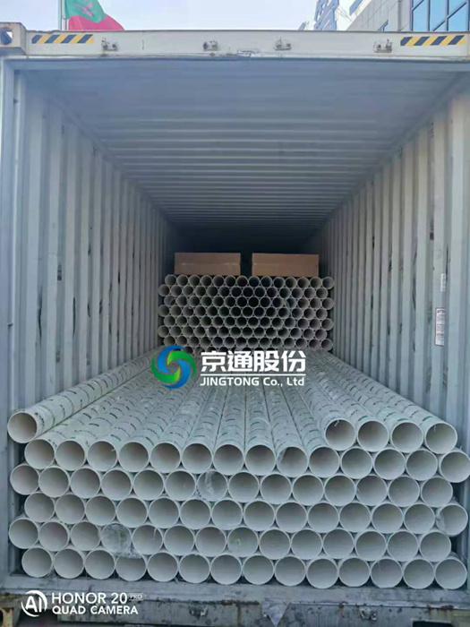 UPVC Pipes shipped to Africa Market