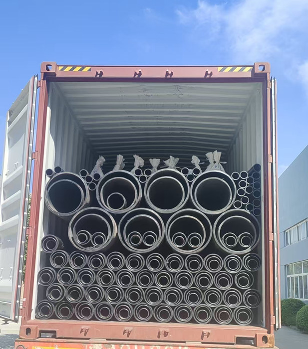 Ống PE cốt thép SRTP được vận chuyển đến Nam Mỹ