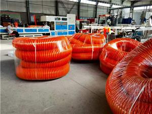 Saluran HDPE DWC Warna Merah untuk Kaledonia Baru