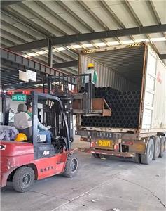 Tubería de HDPE de 160 mm enviada a Nueva York