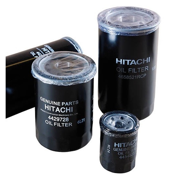 Penggantian Filter Oli Pelumas Hitachi