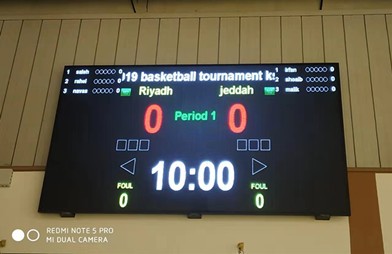 P2.5mm indoor LED video screen in Riyadh, Saudi Arabia
