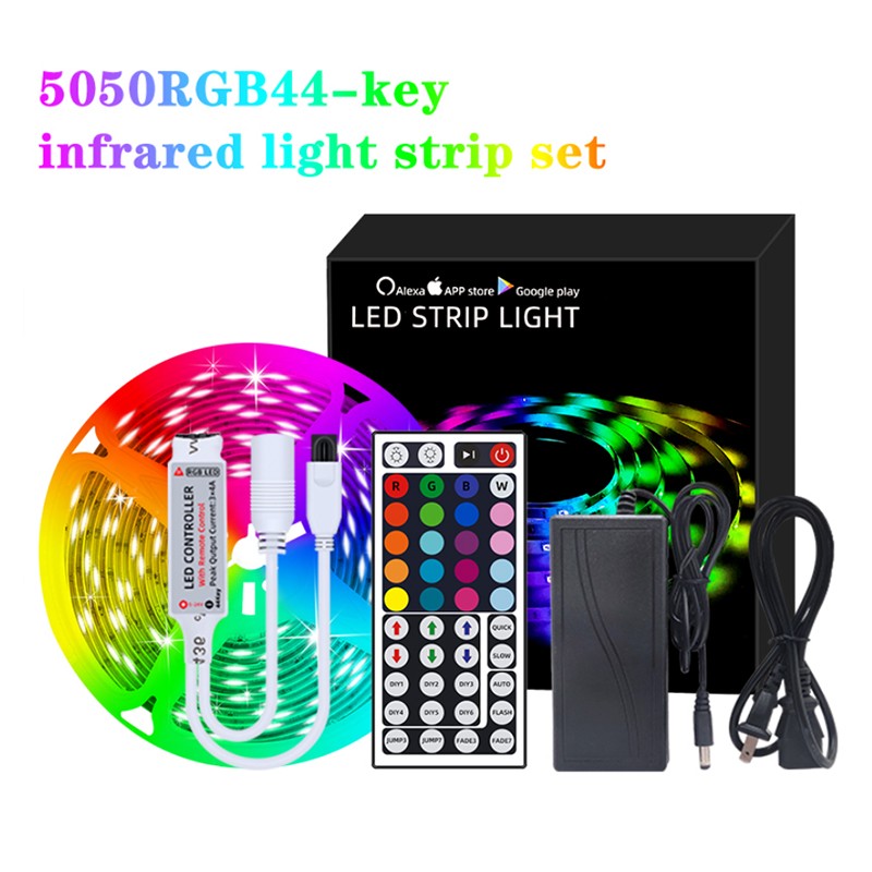 China Factory 12v 5050rgb 44-key Quotes smd5050 led strip light