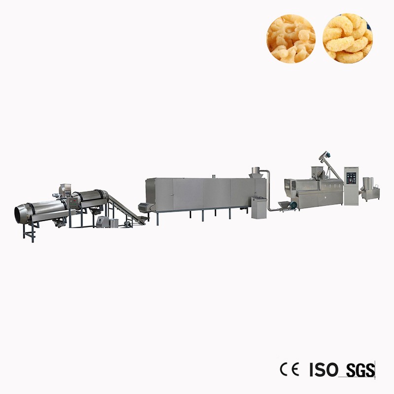 Used Inflating Snack Food Extruder Processing Machine