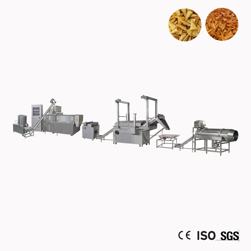 Automatic Rice Bugles Fried Snack Food Machine
