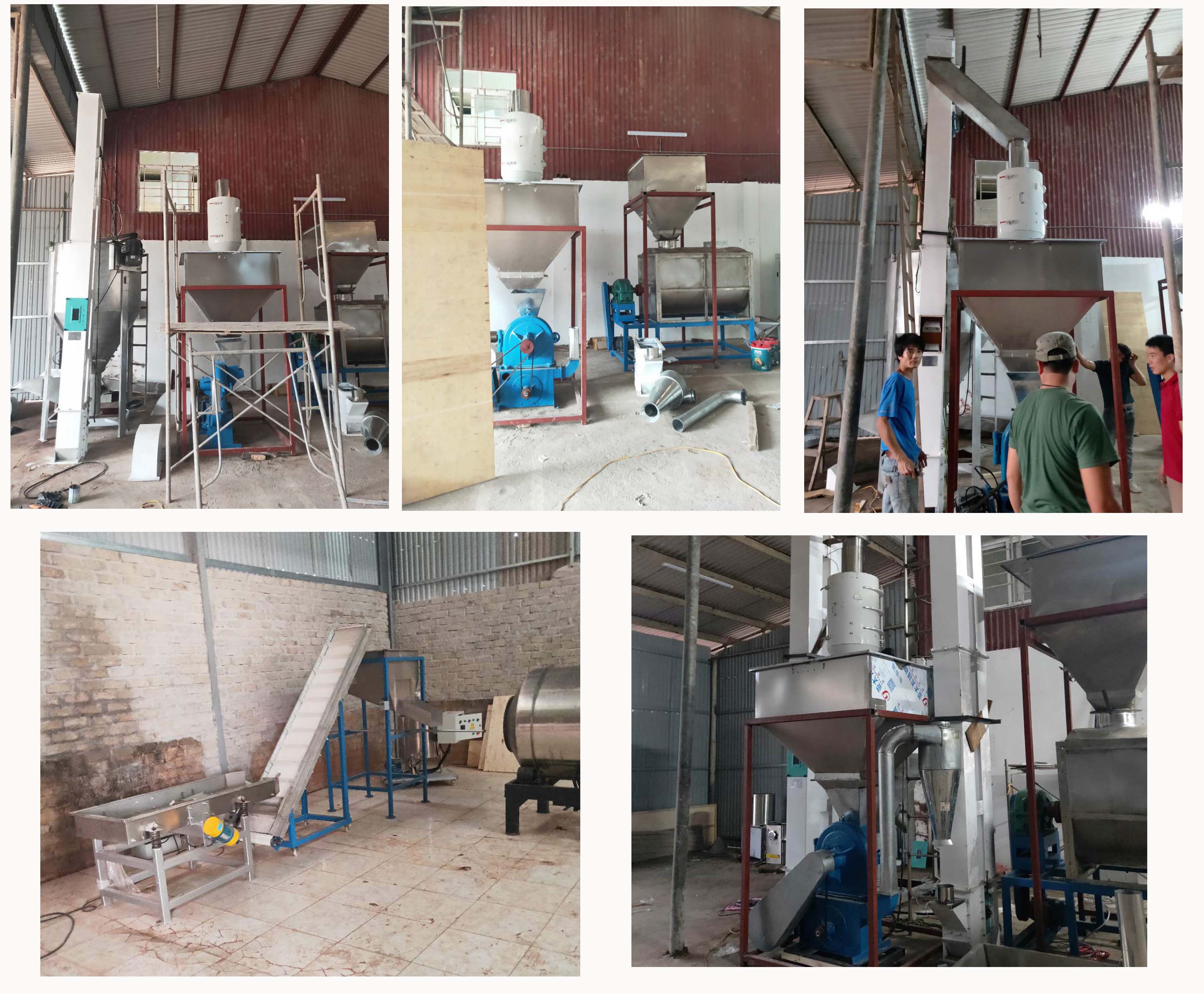Pet feed production line
