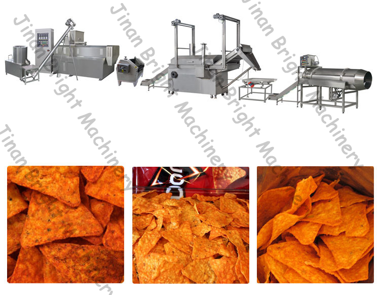 Doritos production line