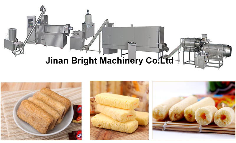 puffed core filling food machine