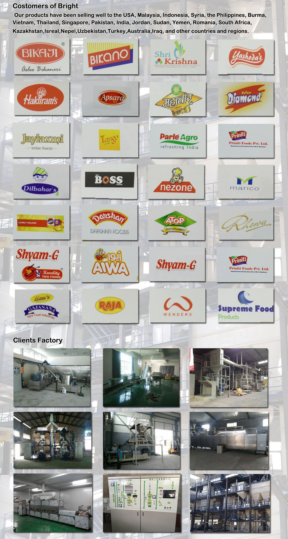 supply snack extruder manufacturers