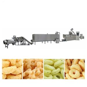 indian customer buys puffed food production line