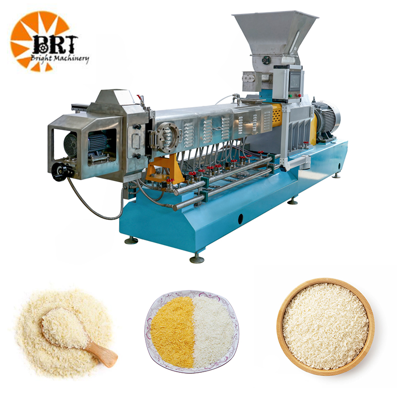 Jinan Bright innovates puffed bread crumb production line, leading the new trend in the food processing industry