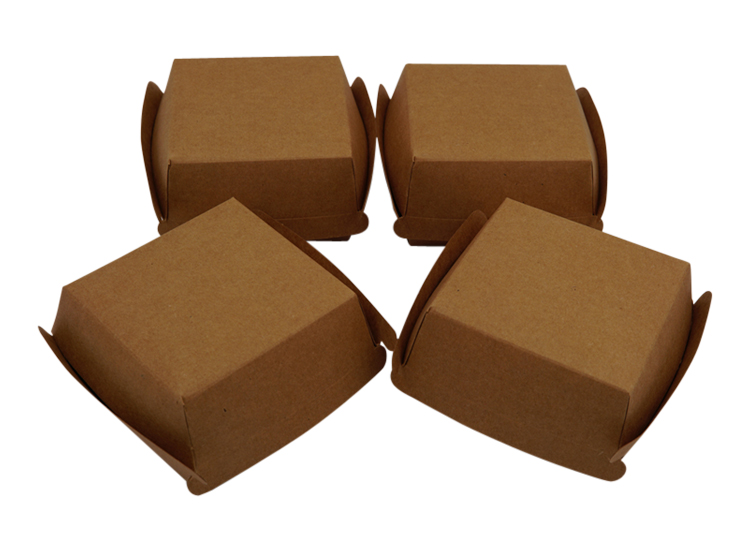 Burger packaging box