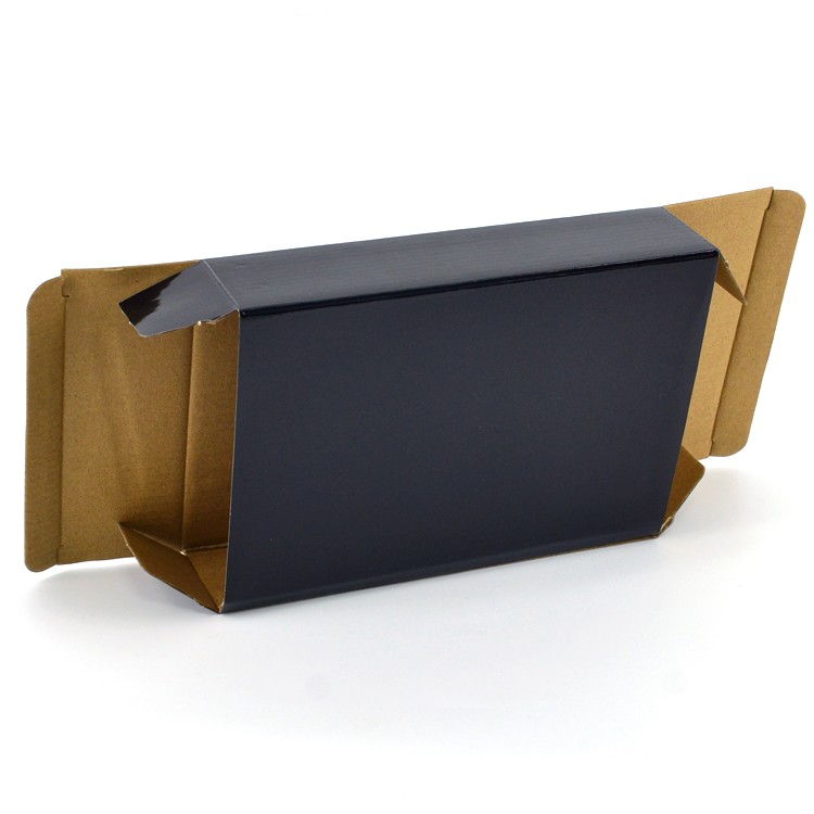 Black box Corrugated Box E Flute Packaging Facory