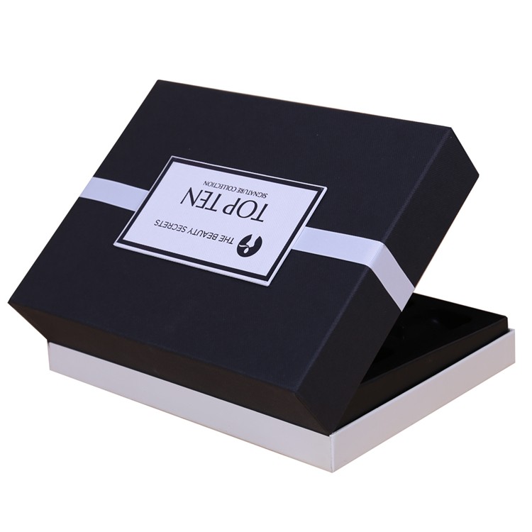 Embalagem de caixa de presente pequena de perfume de luxo personalizado com tampa